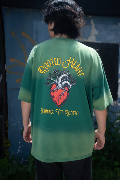 Tie-dyed Vintage T-shirt (Black)