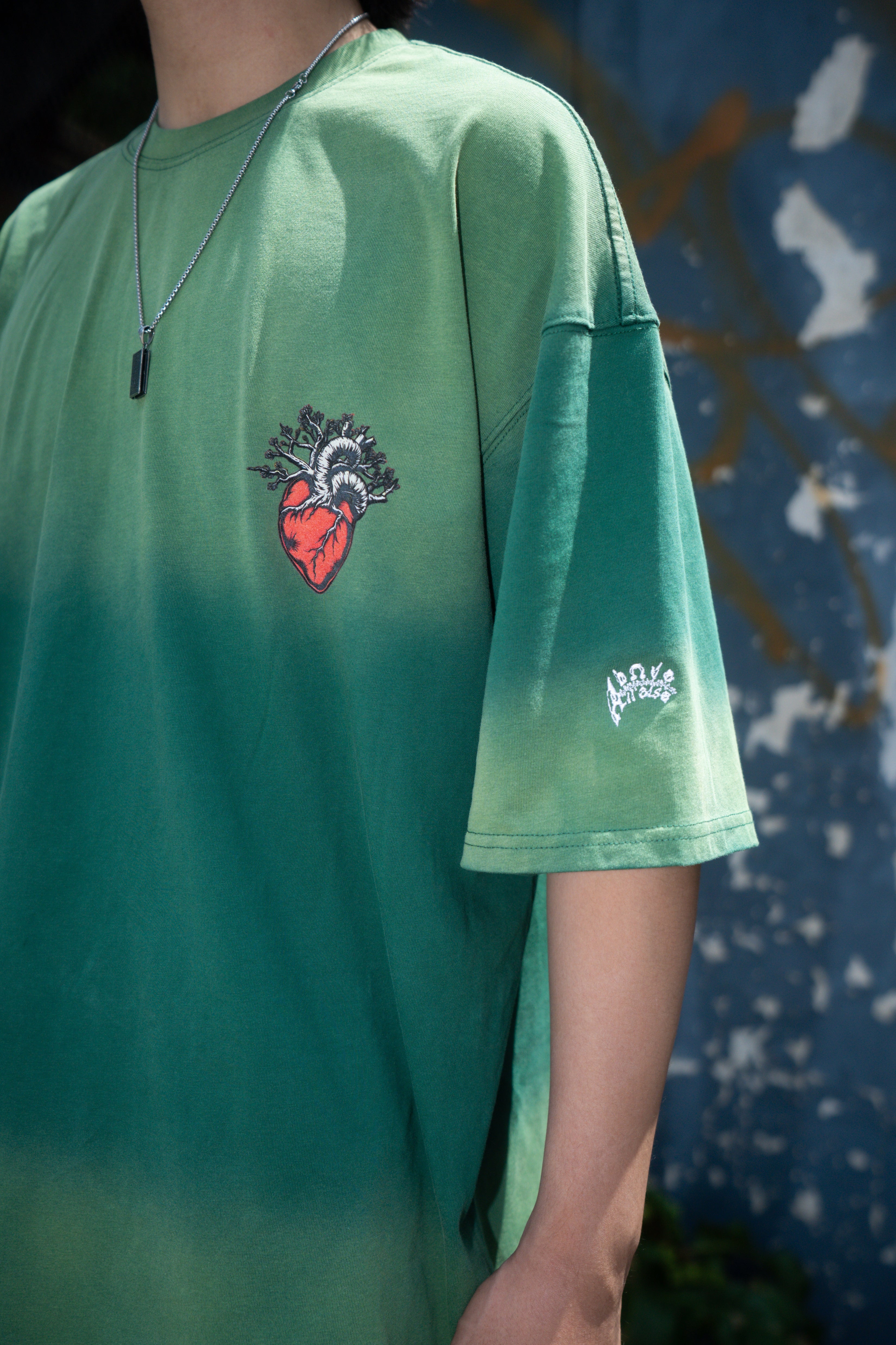 Tie-dyed Vintage T-shirt (Black)